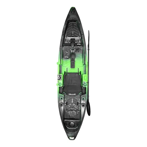 Caiaque Pesca Pedal E Leme Completo Mamut Kayak Brudden