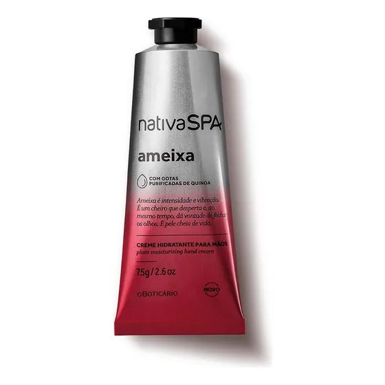 Crema De Manos O Boticário Nativa Spa Ameixa 75 G