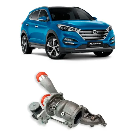 Coletor De Escapamento C/ Turbina Tucson 1.6 16v Turbo G4fj