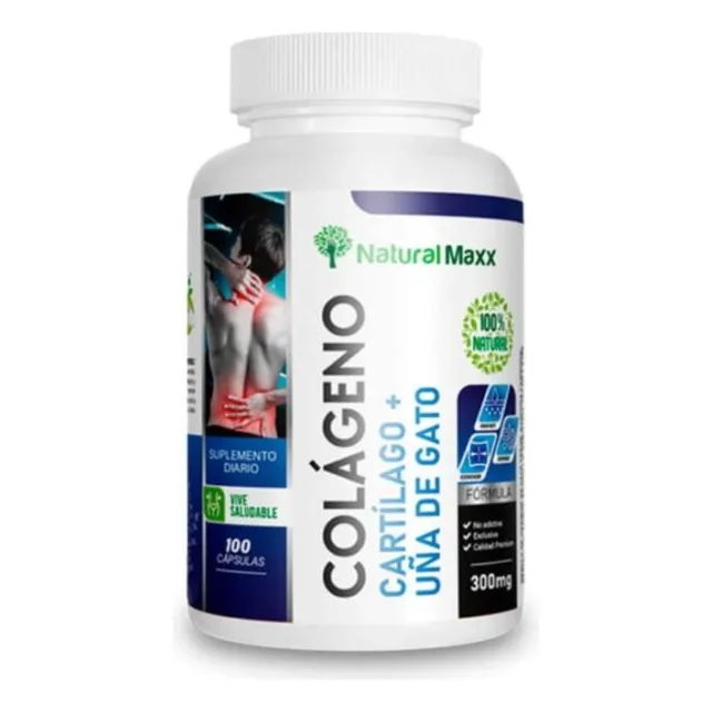 Colágeno Hidrolizado - Cartilago 300mg Naturalmaxx 100unid