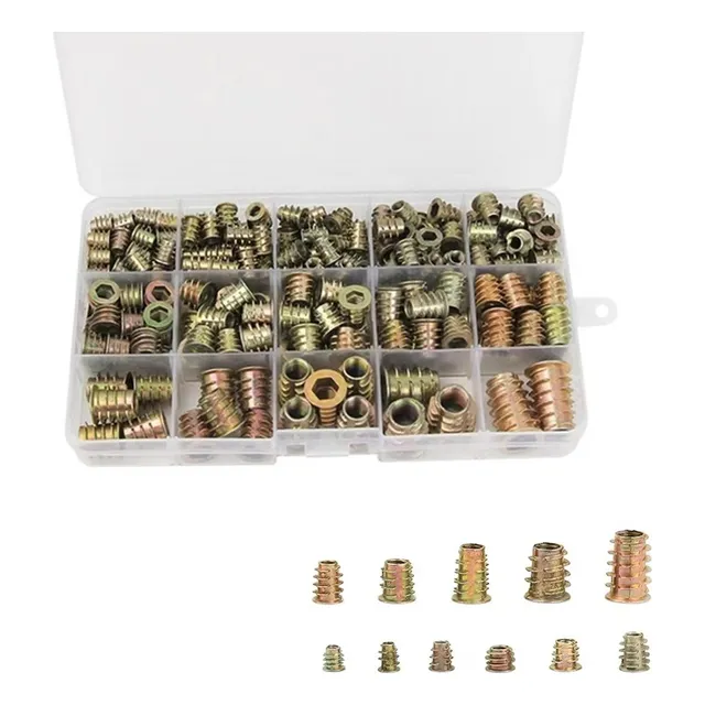 230 Tuerca Inserto Encastre Hilo M4 A M10 Mueble Madera Uss