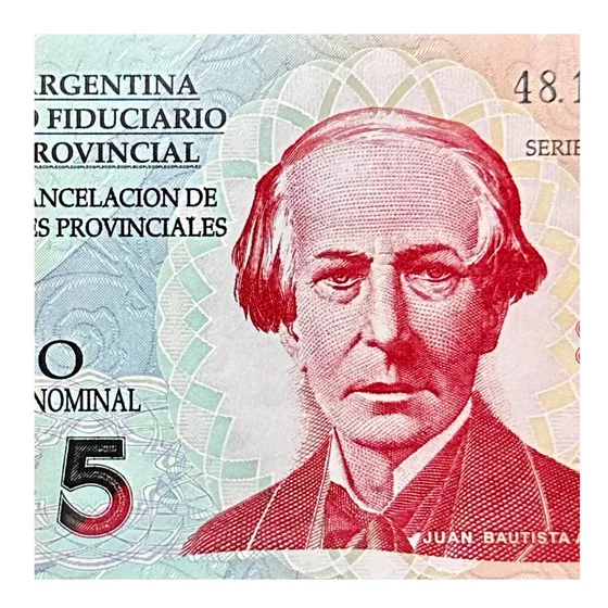 Argentina - 5 Lecop - Año 2001 - E C. #203 - Bono