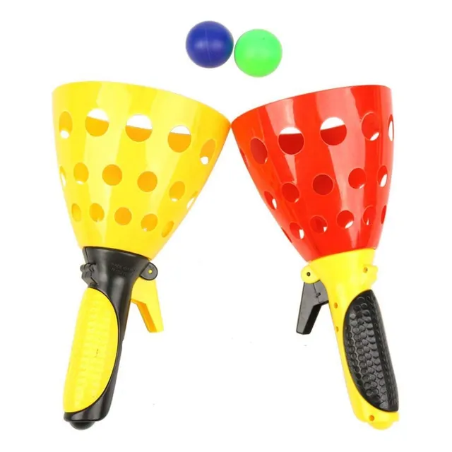 Juego Lanza Y Atrapa Pelotas Pin Ball Catch Aire Libre Niños