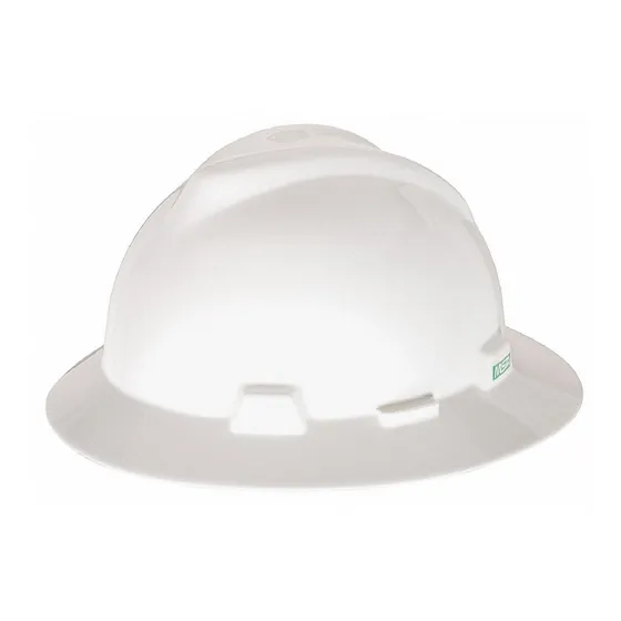 Casco Msa Vgard Ala Completa Blanco Blanco