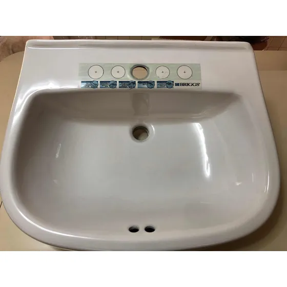 Lavamanos Marca Briggs Nuevo, Con Pedestal