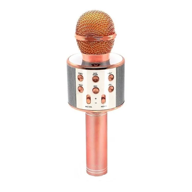 Microfono Karaoke Q7 Bluetooth Inalambrico Parlante Efectos