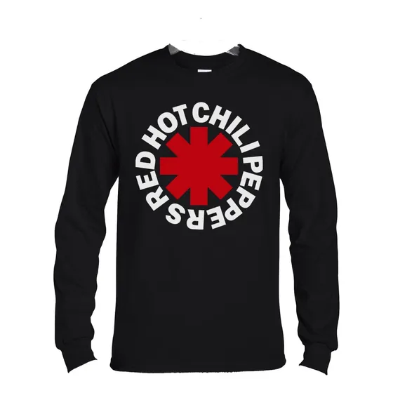 Polera Ml Red Hot Chili Peppers Logo Rock Abominatron