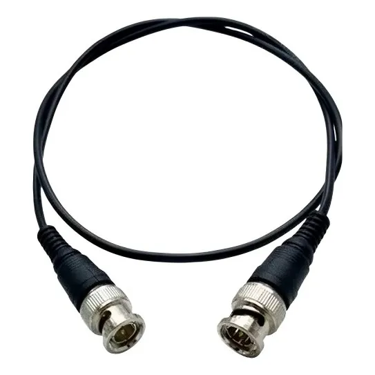 Patch Cord Bnc Certificado De 0.5m Color Negro