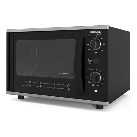 Forno Elétrico de Bancada Nardelli Top 40 L com Grill e Termostato