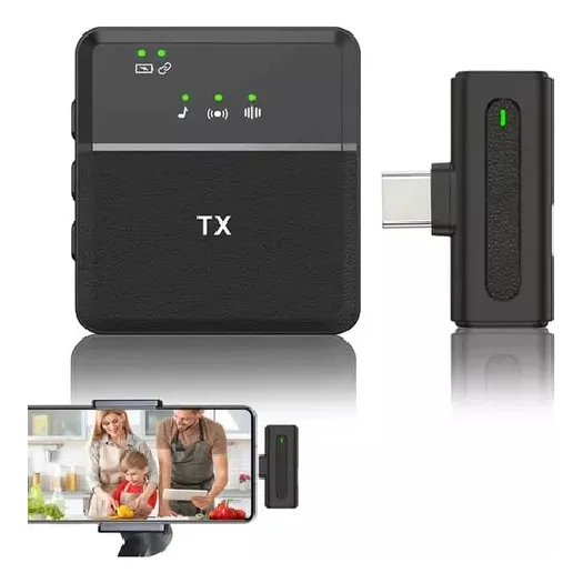 Micrófono Inalámbrico Balita Sx8 Para Celular Cámara