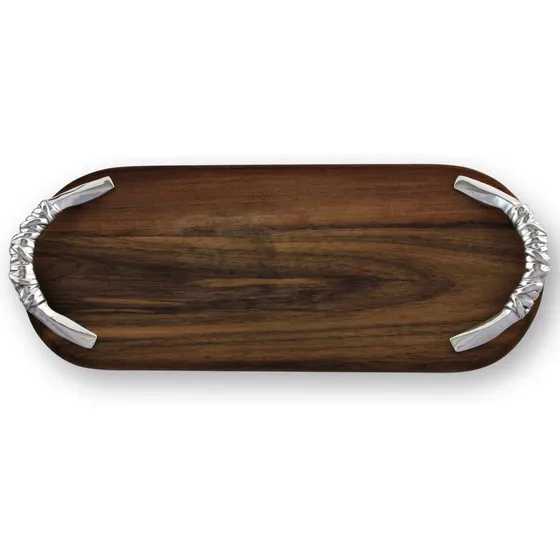 Beatriz Ball Soho Galena Largo Rectangular Metalico