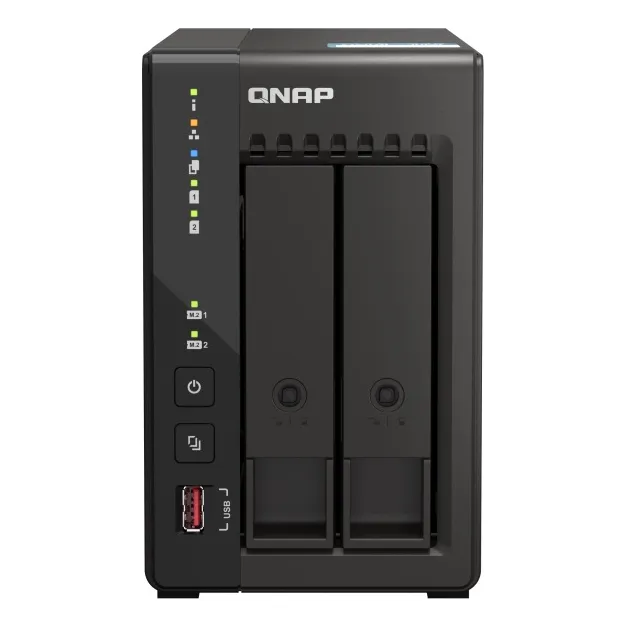 Servidor Nas Qnap Intel Celeron 4core J6412 2 Bahías 8gb Ram Multicolor