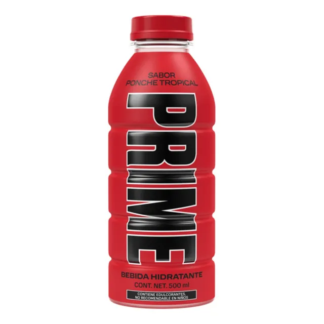 Bebida Hidratante Prime Sabor Ponche Tropical 500ml