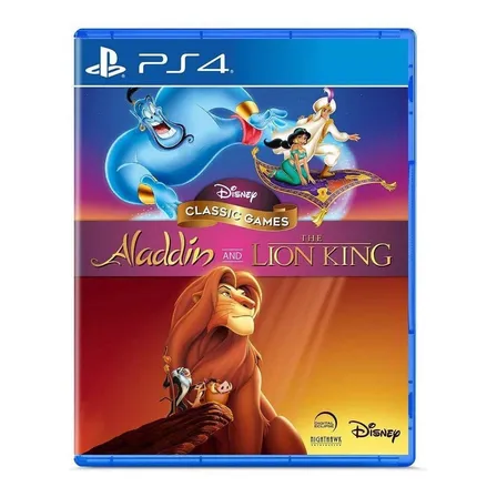 Disney Classic Games Aladdin And The Lion King Ps4 Midia Fisica