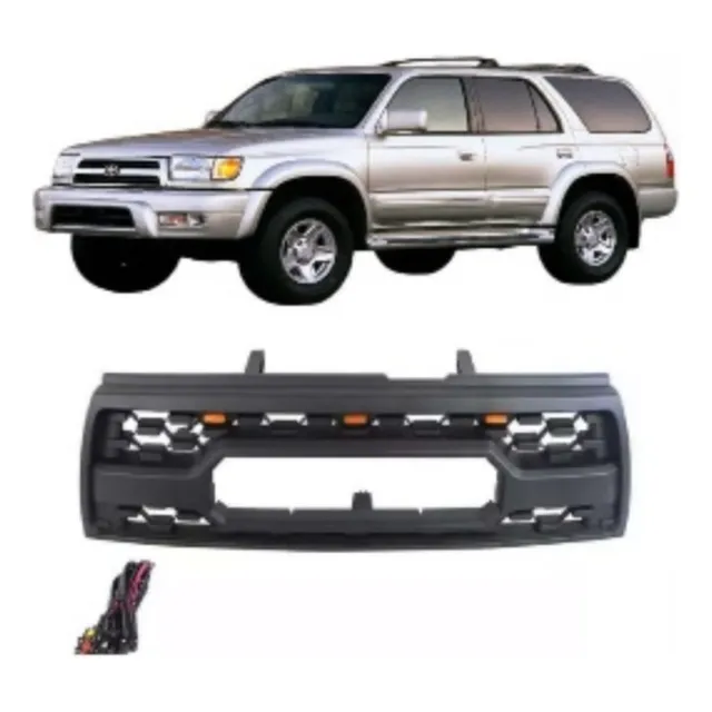 Parrilla Trd Delantera Negra Luces Grill 4runner 1996-2005