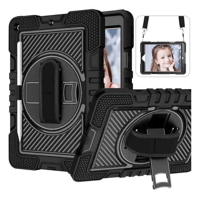 Funda Para iPad 9 8 7 Generación 10.2  Uso Rudo Correa