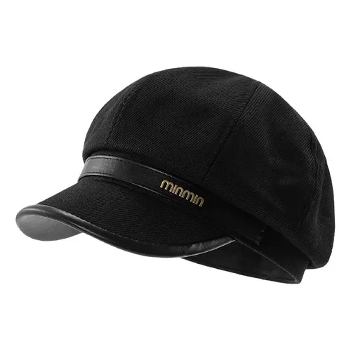 Octagonal Cap Autumn 100 Polyester Fashion Commuter | MercadoLivre