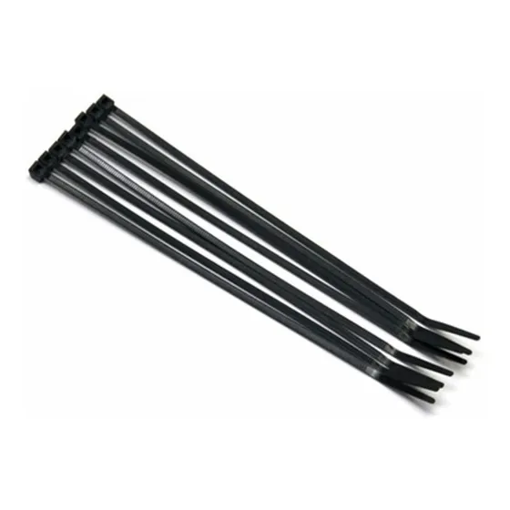 Amarres Plásticos Correa Abrazadera Plásticax100 Negra 30cm 
