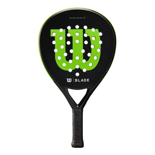 Pala De Pádel Raqueta Wilson Blade Junior V2.0 Paddle Color Verde Lima