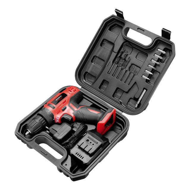 Furadeira E Parafusadeira À Bateria Mondial 12v Bivolt Fpf-06m Furadeira E Parafusadeira À Bateria Mondial 12v Bivolt Fpf-06m