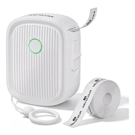 Mini Impressora de etiquetas Portátil Bluetooth Térmica Mecolour L12 Type-c