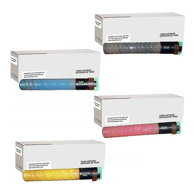 4 Toner Genericos Para Ricoh Mp C2030 C2050 C2530 C2550 2051