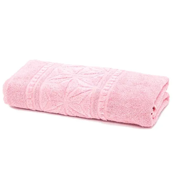 Toalha De Banho Jacquard Com Barra Velour 500g/m2 Dohler