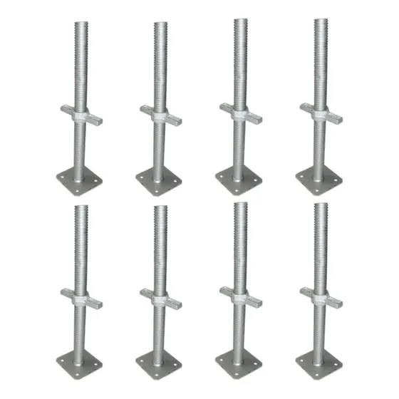 Tornillo Nivelador Andamio 8 Piezas 50cm 33mm Cayam Ct5033-8