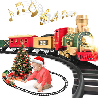 Juego De Tren Eléctrico Shantou 3117a-2024 Con Sonido Y Juego De Tren Eléctrico Shantou 3117a-2024 Con Sonido Y