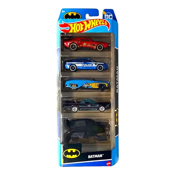 Auto Hot Wheels Pack 5 Unidades 1806