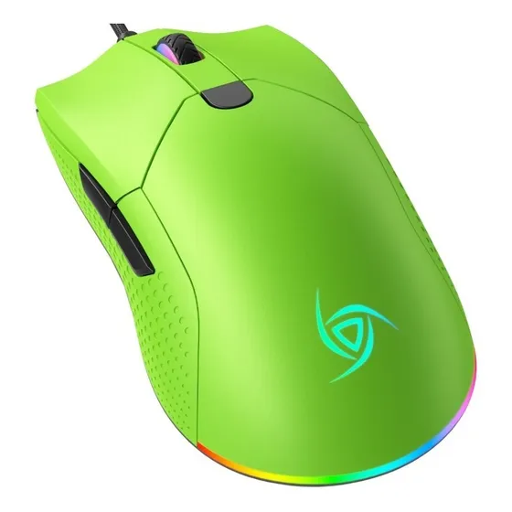 Mouse Gamer De Juego Vsg Aurora Verde Boreal