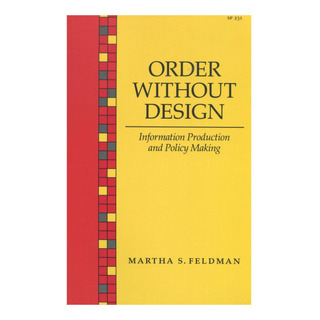 Libro: Order Without Design: Information Production And Poli Libro: Order Without Design: Information Production And Poli