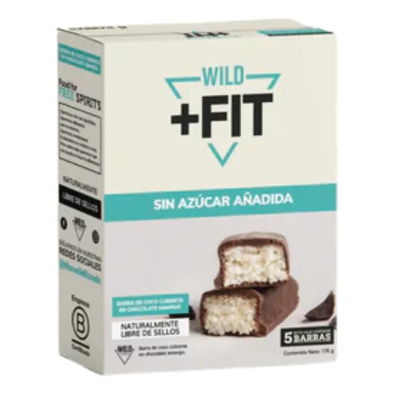 Barritas Wild Fit Coco 5 Unidades