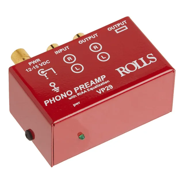 Phono Preamp Rolls, Rojo (vp29)