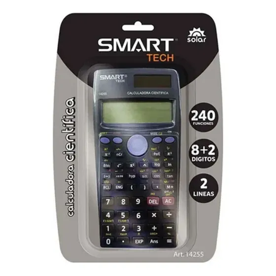 Calculadora Científica Smart Tech 14255 240 Funciones 10 Dig