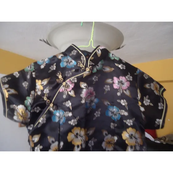 Vestido Estilo Chino Oriental Original (sj) 