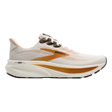 Tenis Brooks Hombre Caballero Ghost 17 Beige Running