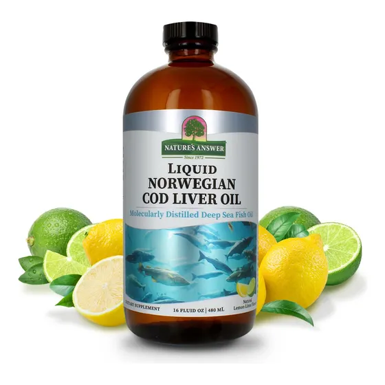 Suplemento Líquido De Aceite De Hígado De Bacalao De Nature'