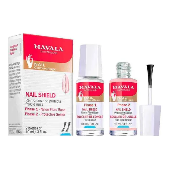 Mavala Nail Shield Tratamento Para Unhas Fracas  2x 10ml 