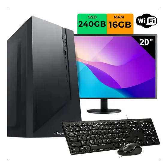 Pc Computador Barato Completo Intel 15 16gb 240gb + Wifi