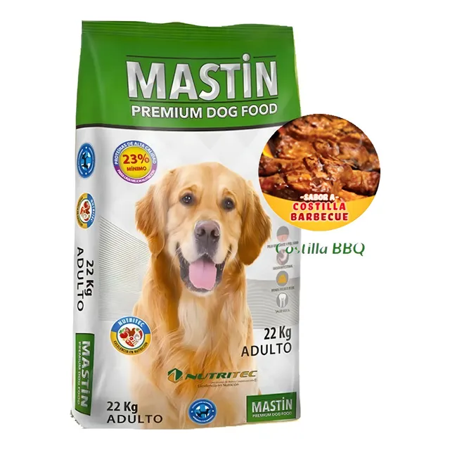 Alimento Mastín Adulto Costilla Bbq 22kg Mp