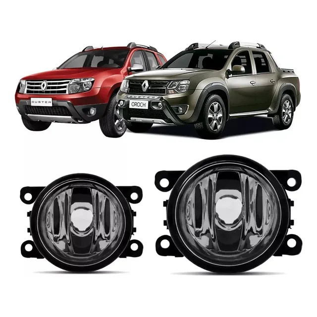 Juego Faro Auxiliar Renault Duster Oroch 2012 2013 2014 2015