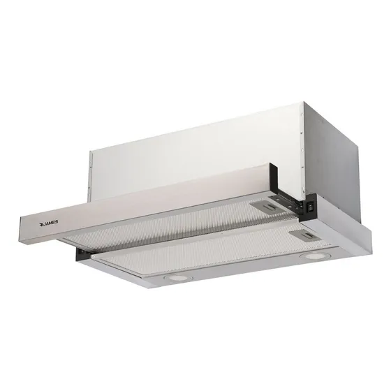 Campana Telescopica James 60cm Inox 915m3h 230w