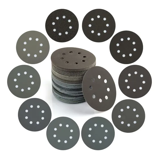 Lija De Agua, Lijadora Orbital 5pLG.  Pack 15. Grano 400-800