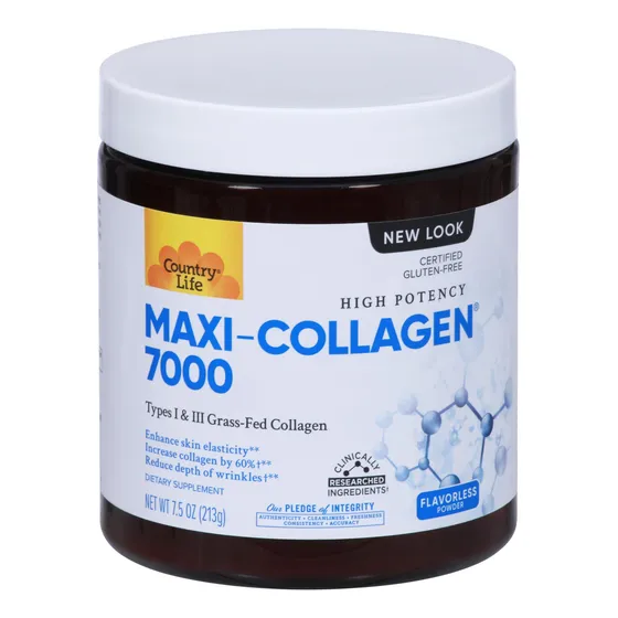 Suplemento Country Life Maxi-collagen 7000 En Polvo 220 Ml