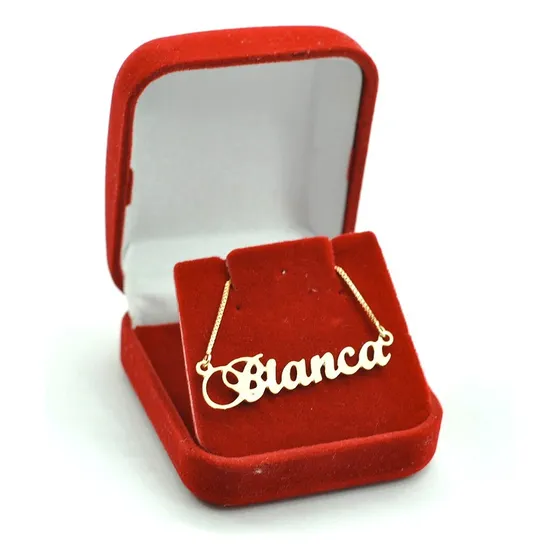 Corrente Com Nome Personalizado - Bianca