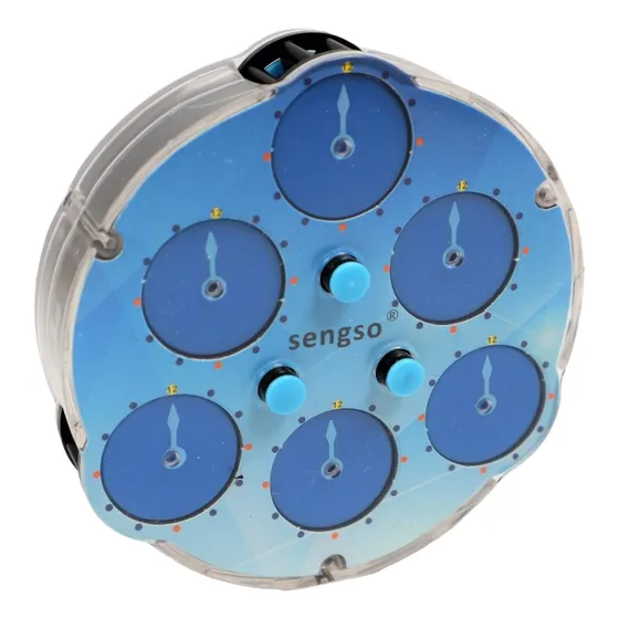 Magic Clock Magnético Cubo Rubik Reloj Puzzle Shengshou
