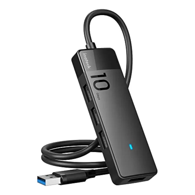 Inateck Hub Usb Con 4 Puertos Usb A, Velocidad Usb