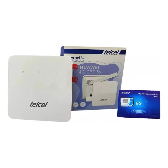 Módem Telcel Internet En Casa Wifi Hotspot Rural Prepago Blanco