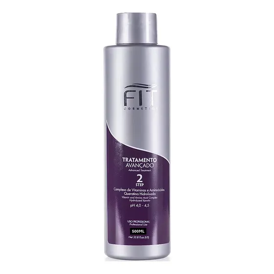 Escova Progressiva Tratamento Avançado Fit Cosméticos 500ml